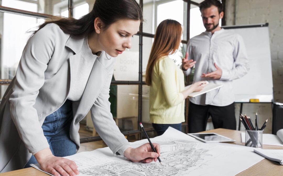 Etapy projektowania biura